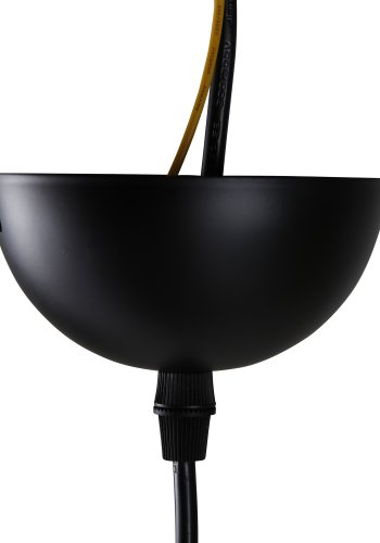 VENTURE DESIGN Enif loftlampe - natur tr og sort jern