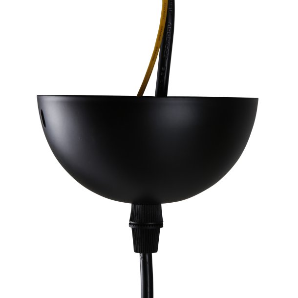VENTURE DESIGN Enif loftlampe - natur tr og sort jern