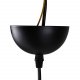 VENTURE DESIGN Enif loftlampe - natur tr og sort jern