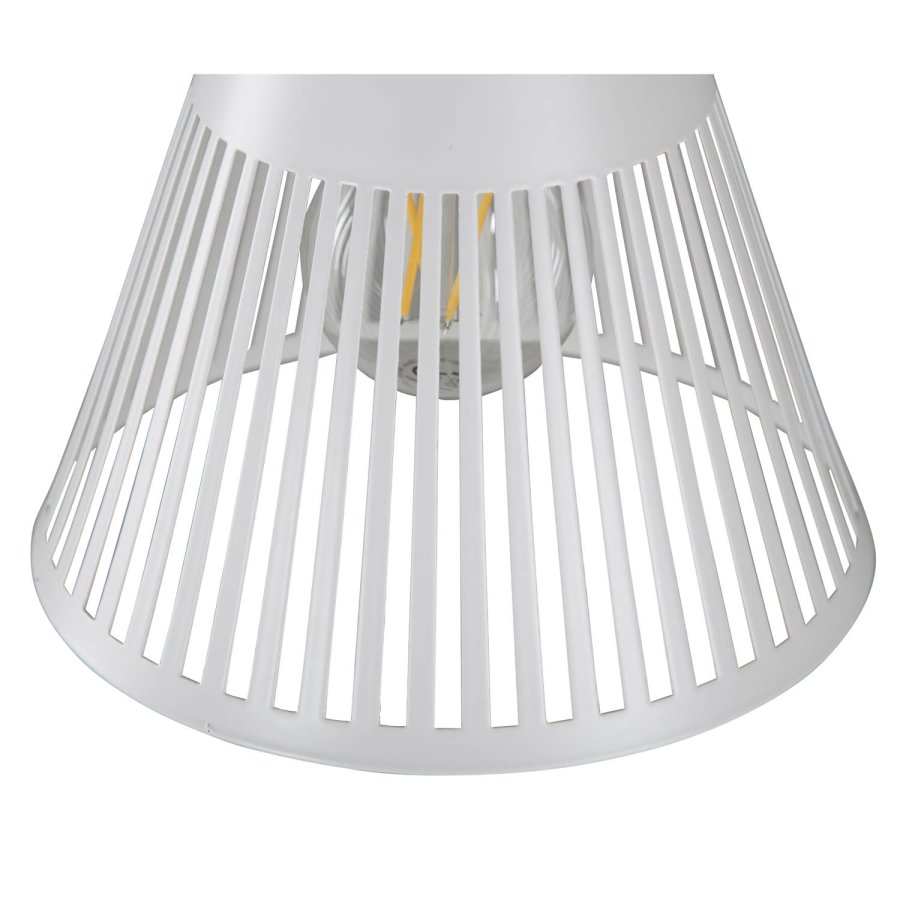 VENTURE DESIGN Gruid Deckenleuchte - Naturholz und weißes Eisen