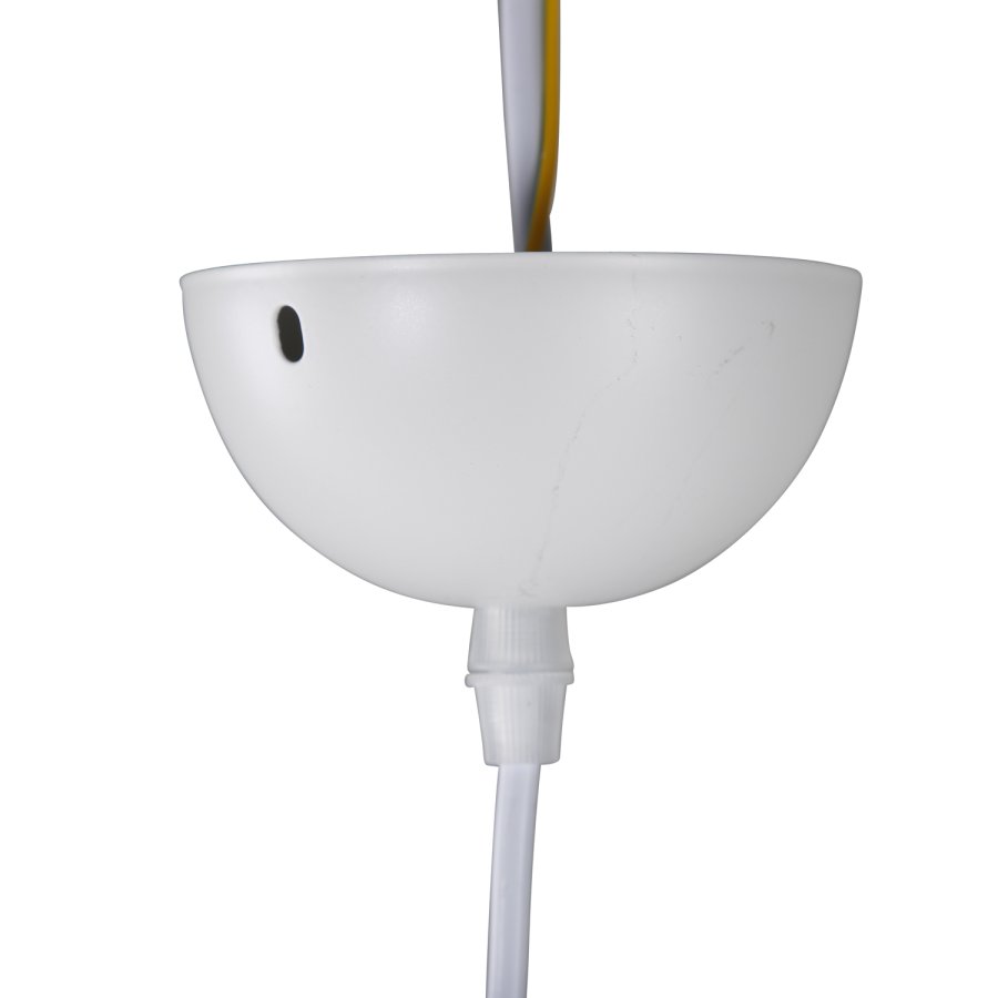 VENTURE DESIGN Gruid Deckenleuchte - Naturholz und weißes Eisen