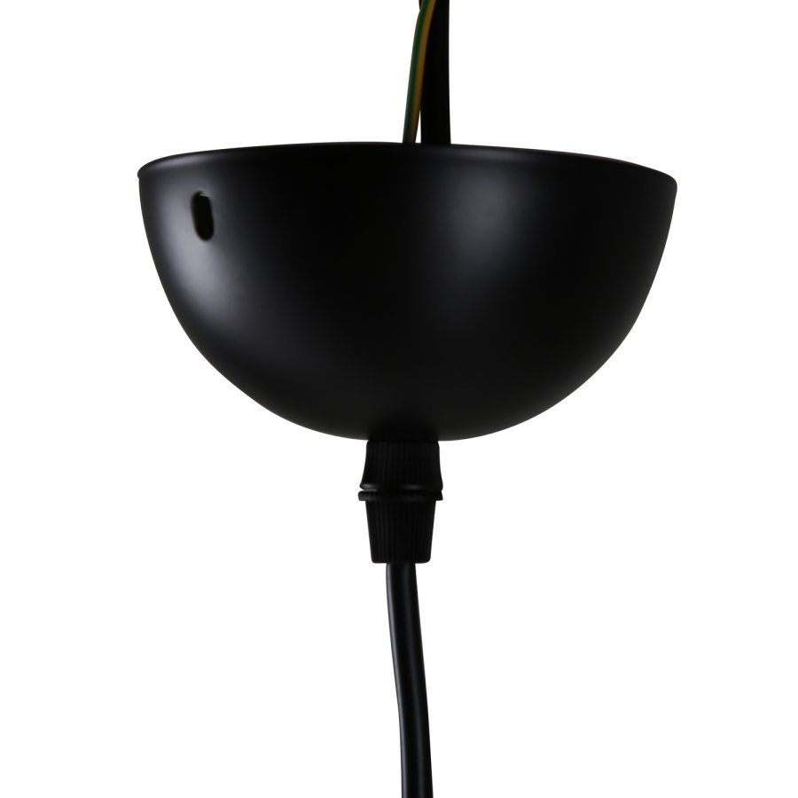 VENTURE DESIGN Gruid Deckenleuchte - Naturholz und schwarzes Eisen