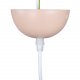VENTURE DESIGN Tubbie taklampe - naturlig tre og rosa jern