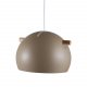 VENTURE DESIGN Tubbie taklampe - naturlig tre og beige jern