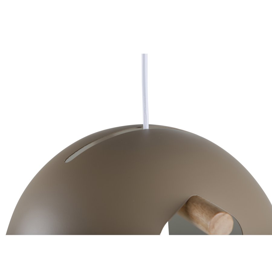 VENTURE DESIGN Tubbie taklampe - naturlig tre og beige jern