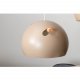 VENTURE DESIGN Tubbie loftlampe - natur tr� og beige jern