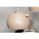 VENTURE DESIGN Tubbie loftlampe - natur tr� og beige jern