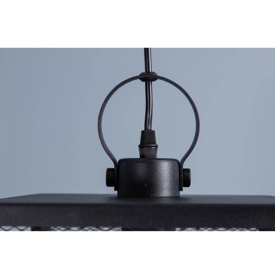 VENTURE DESIGN Hage Deckenleuchte - schwarzes Eisen