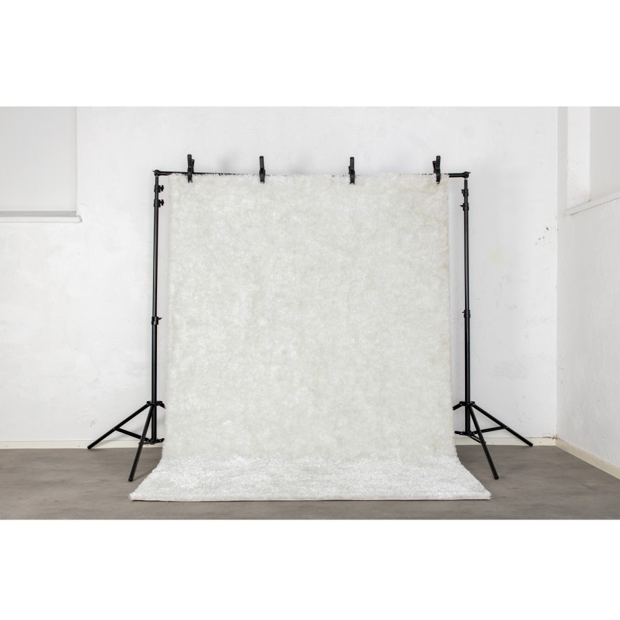 VENTURE DESIGN Mattis golvmatta - vit polyester (230x160)