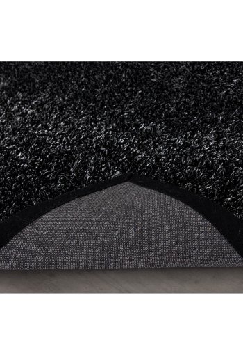 VENTURE DESIGN Mattis gulvtppe - antracitgr polyester (290x200)