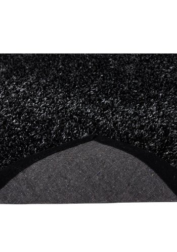 VENTURE DESIGN Mattis gulvtppe - antracitgr polyester (290x200)