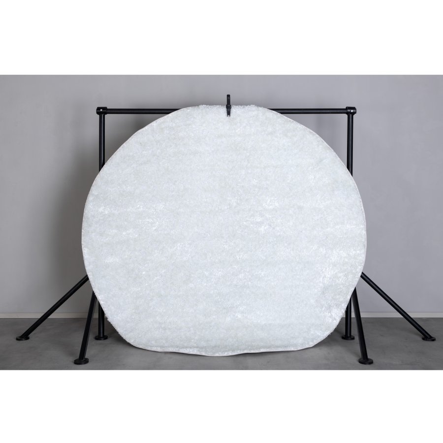 VENTURE DESIGN Mattis gulvtppe - hvid polyester (200)