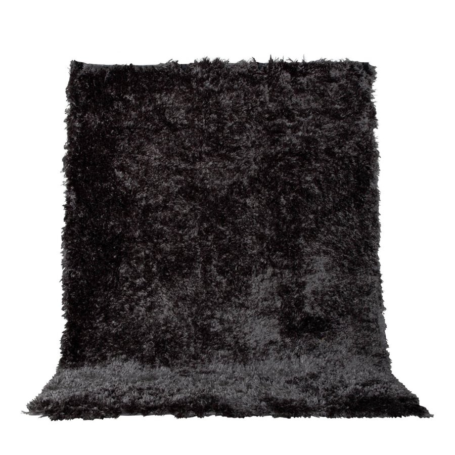 VENTURE DESIGN Natta gulvtppe - mrkegr polyester (230x160)