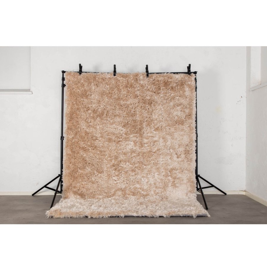 VENTURE DESIGN Natta gulvtppe - beige polyester (290x200)