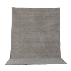 VENTURE DESIGN Ulla teppe - lys gr ull og polyester (160x230)