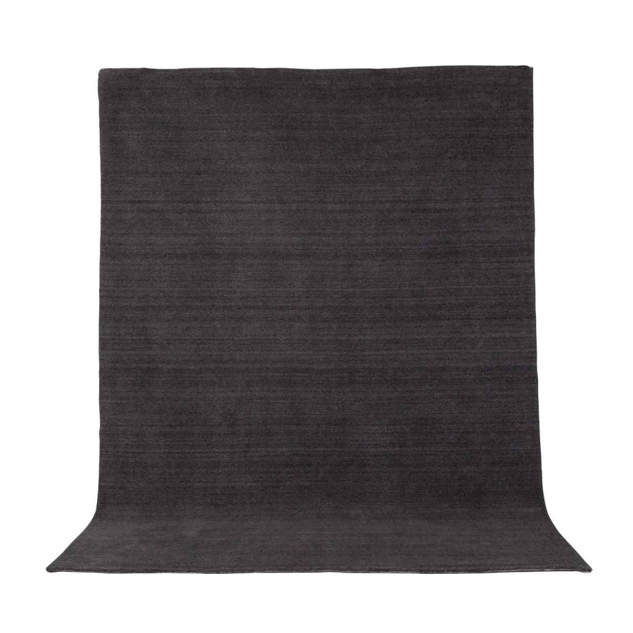 VENTURE DESIGN Ulla teppe - mrkegr ull og polyester (170x240)