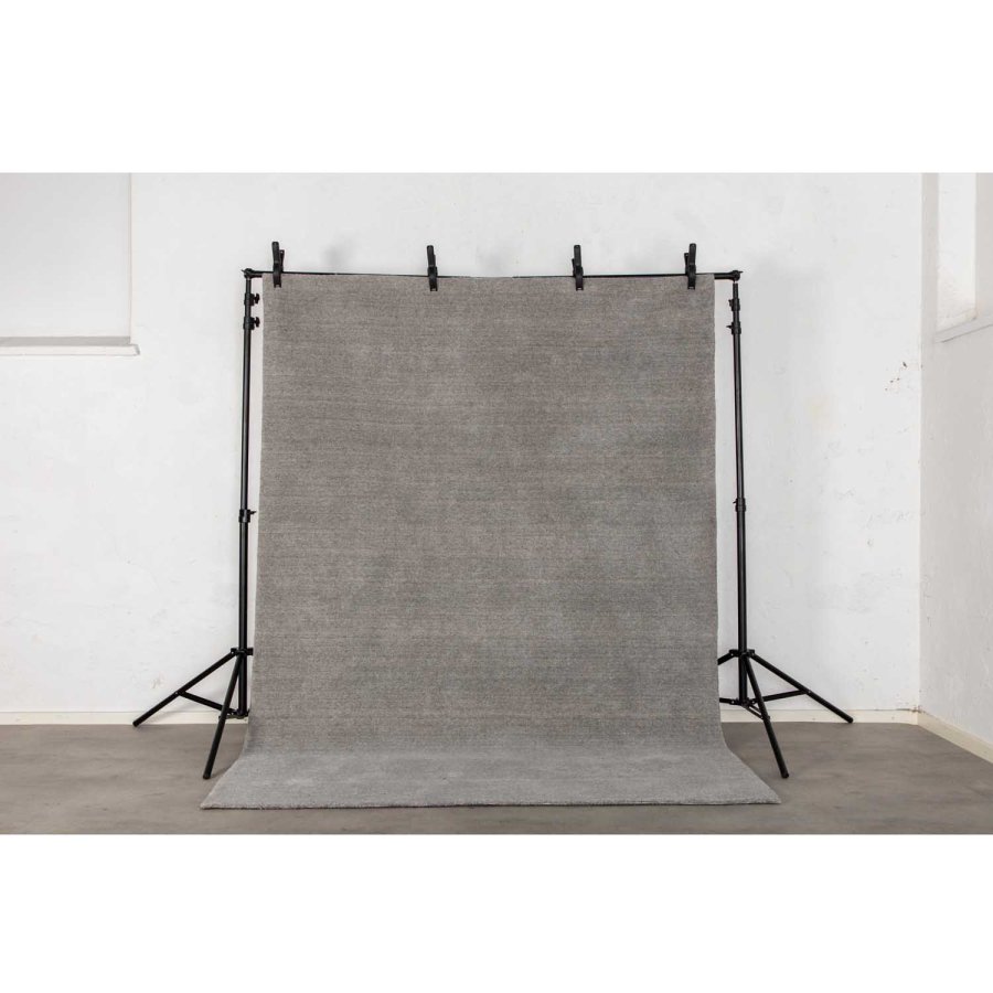 VENTURE DESIGN Ulla teppe - lys gr ull og polyester (200x300)