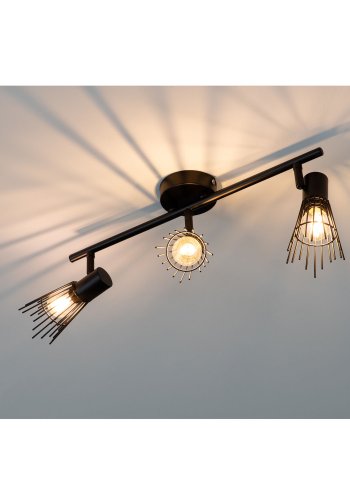 VENTURE DESIGN Pico vegglampe - svart jern