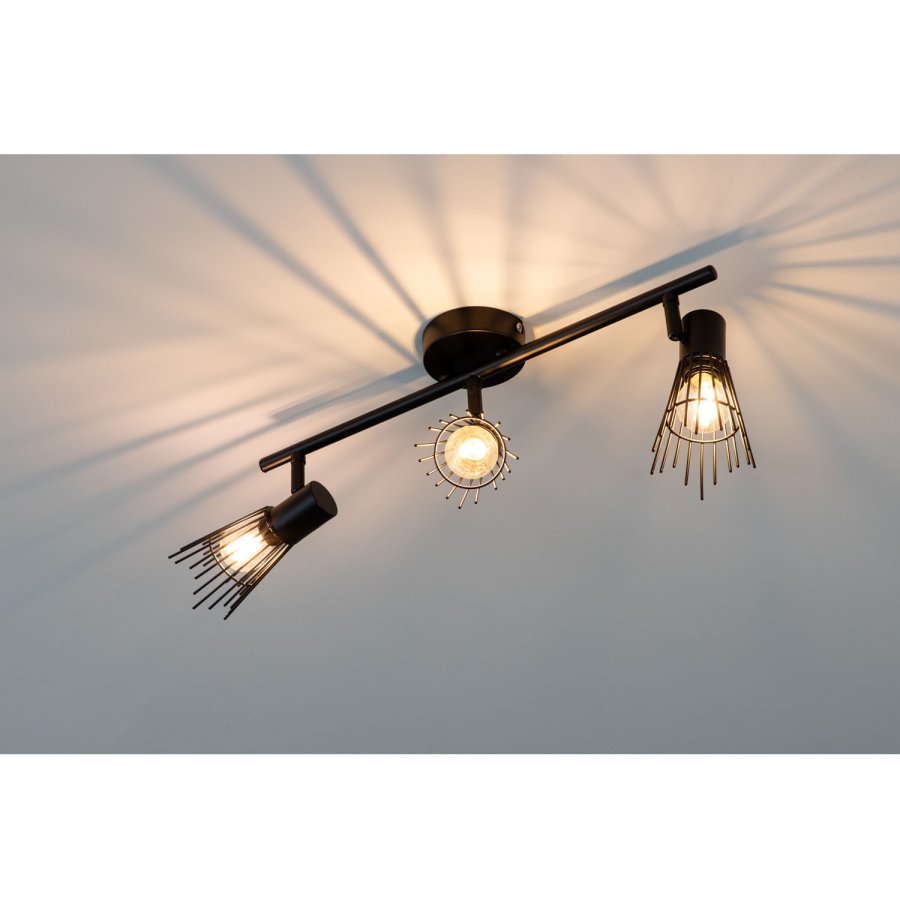 VENTURE DESIGN Pico vegglampe - svart jern