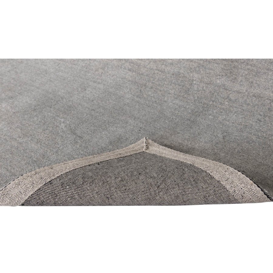 VENTURE DESIGN Ulla teppe - lys gr ull og polyester (250x350)