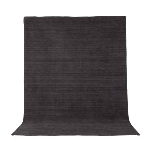VENTURE DESIGN Ulla teppe - mrkegr ull og polyester (250x350)