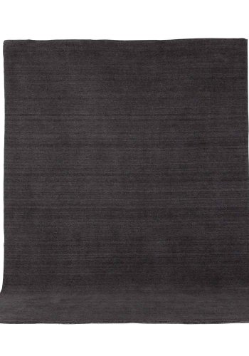 VENTURE DESIGN Ulla teppe - mrkegr ull og polyester (250x350)