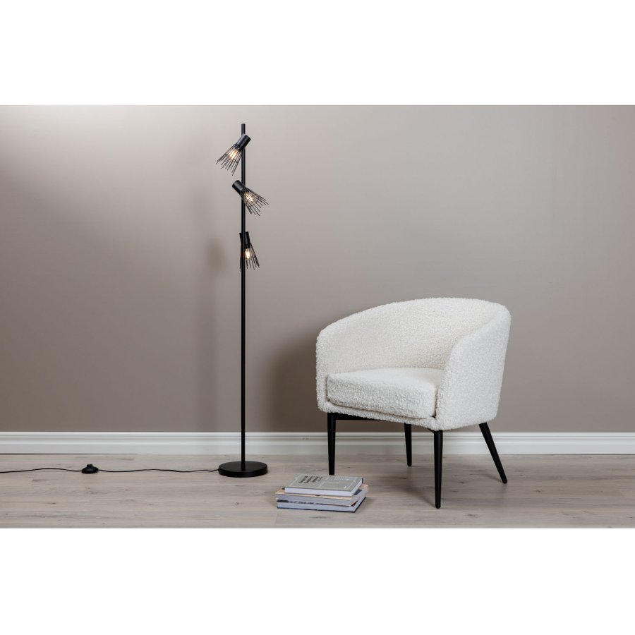 VENTURE DESIGN Pico gulvlampe - svart jern