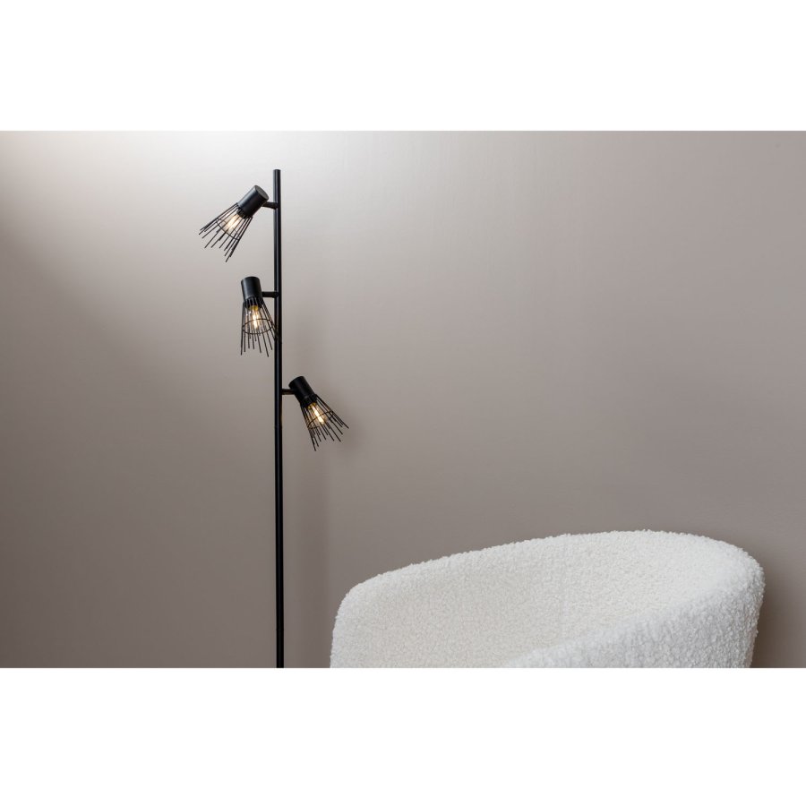 VENTURE DESIGN Pico gulvlampe - svart jern