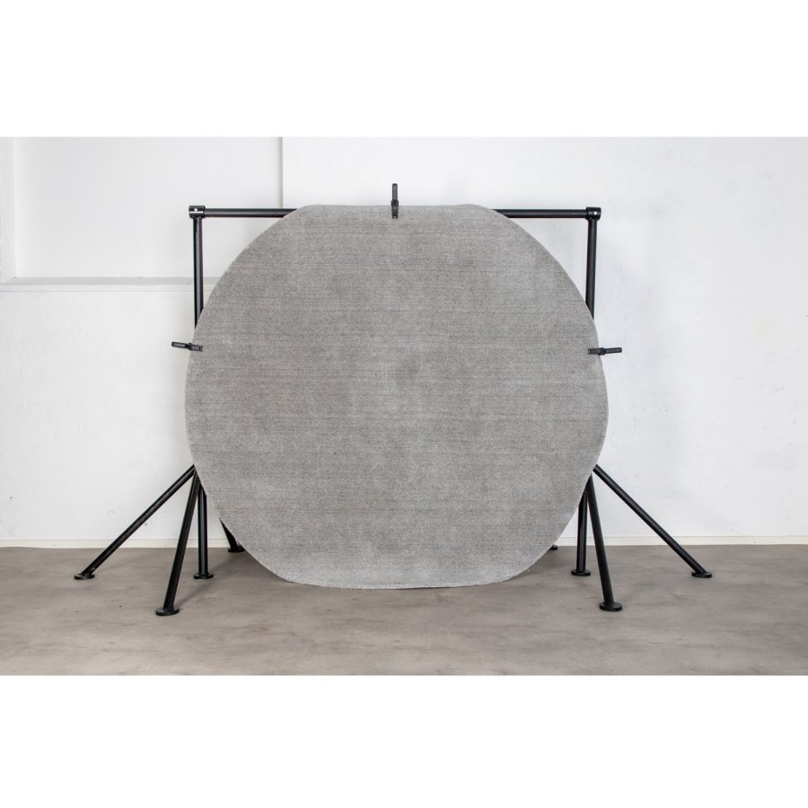 VENTURE DESIGN Ulla teppe - lys gr ull og polyester (200)