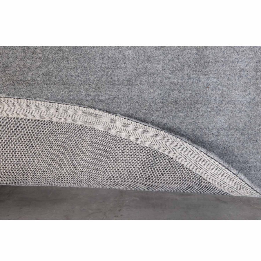 VENTURE DESIGN Ulla teppe - lys gr ull og polyester (200)