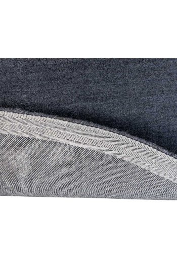 VENTURE DESIGN Ulla teppe - mrkegr ull og polyester (200)