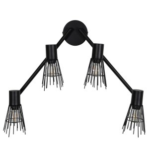 VENTURE DESIGN Pico vägglampa - svart järn