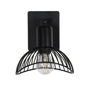 VENTURE DESIGN Elsa vägglampa - svart järn