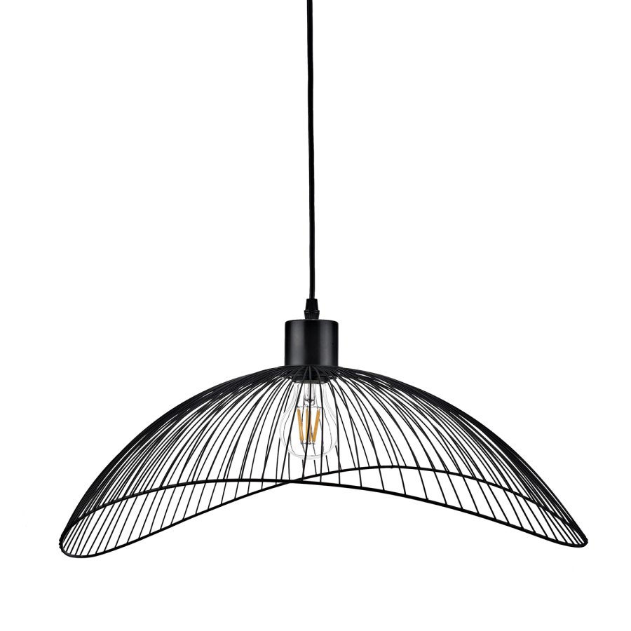 VENTURE DESIGN Elsa taklampe - svart jern