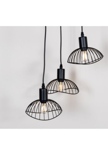 VENTURE DESIGN Elsa loftlampe - sort jern