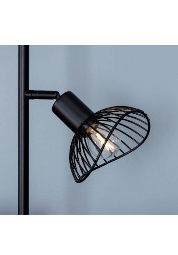 VENTURE DESIGN Elsa gulvlampe - sort jern