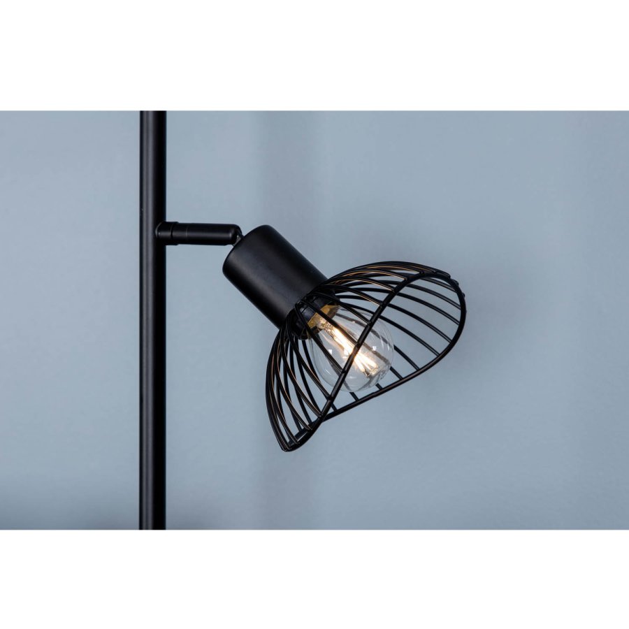 VENTURE DESIGN Elsa gulvlampe - sort jern