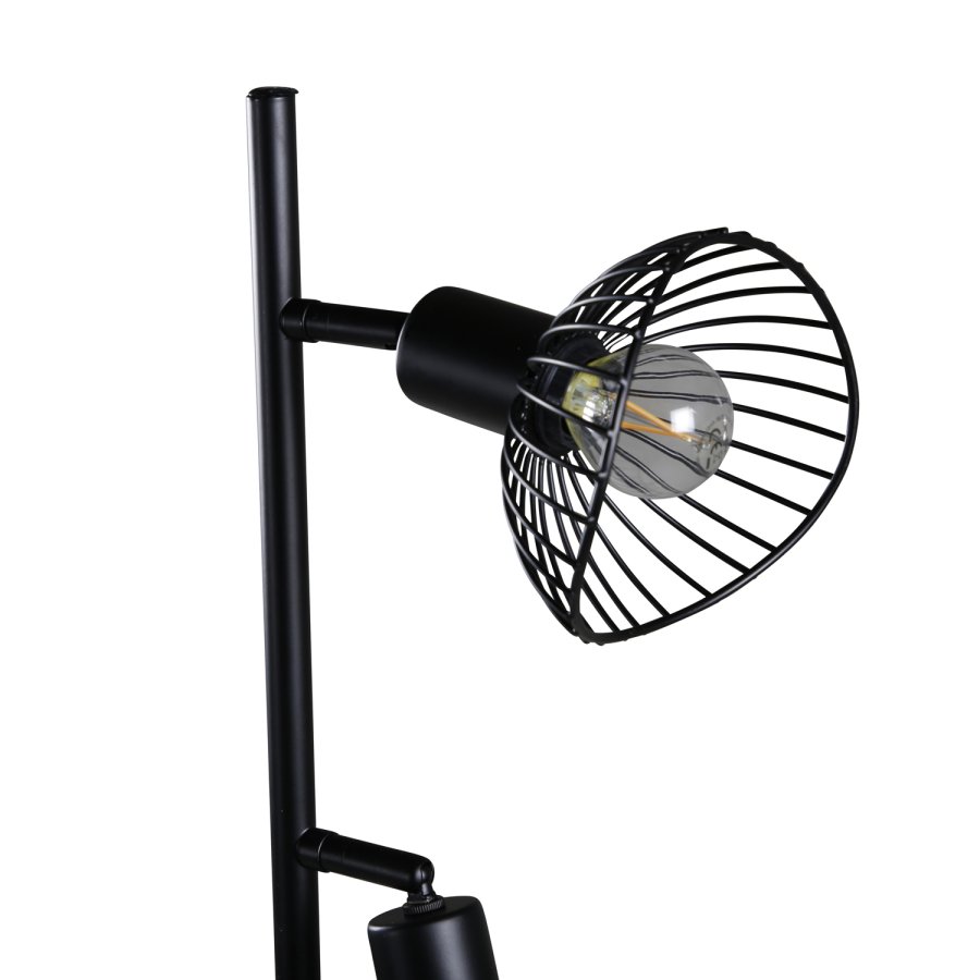 VENTURE DESIGN Elsa gulvlampe - sort jern