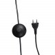 VENTURE DESIGN Elsa gulvlampe - sort jern