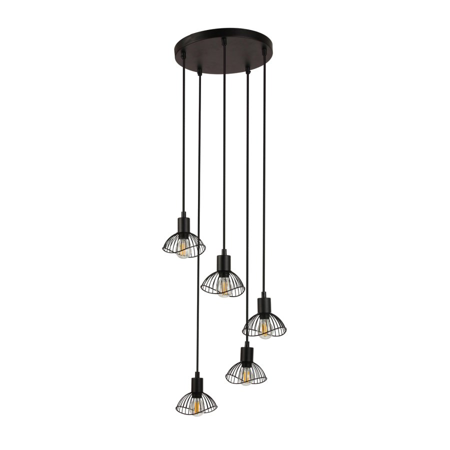 VENTURE DESIGN Elsa loftlampe - sort jern