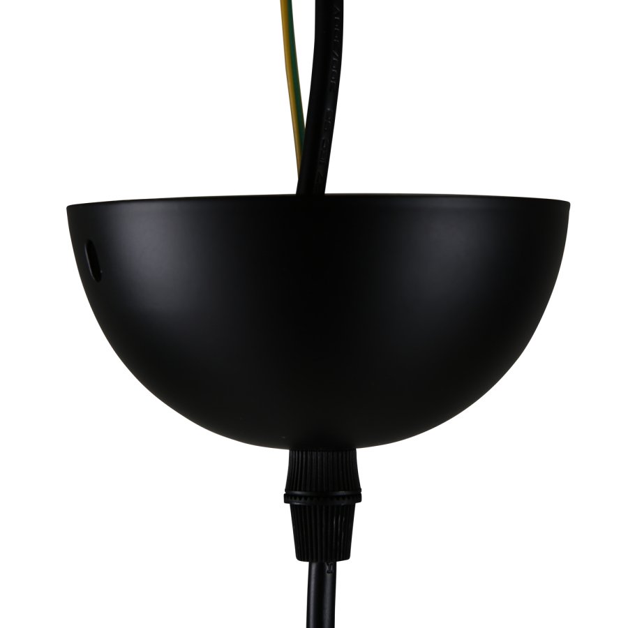 VENTURE DESIGN Elda taklampe - kobber og sort jern