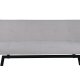 VENTURE DESIGN Bodil sovesofa - beige flyel og svart stl (180x60)