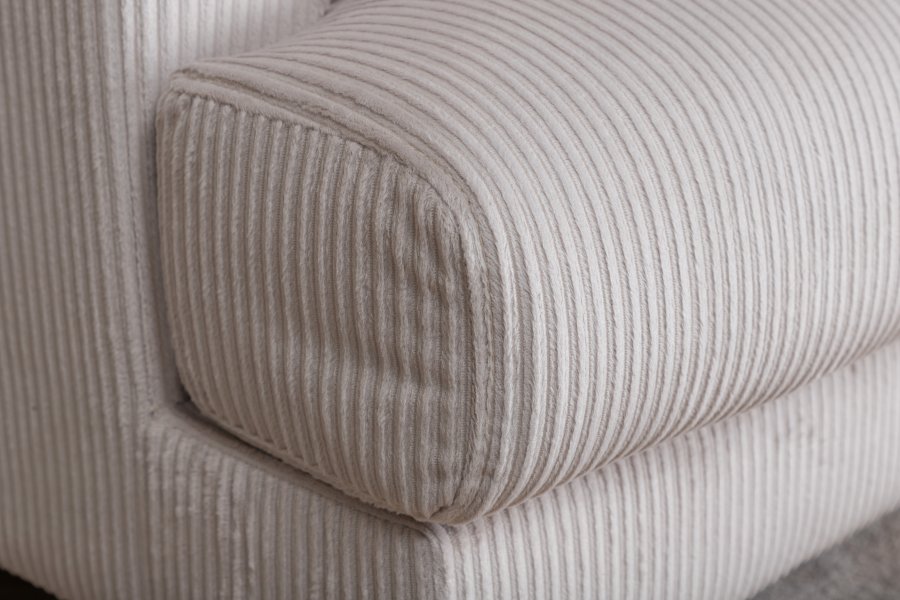 VENTURE DESIGN Sofia lenestol - beige flyel og sort stl