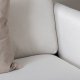 VENTURE DESIGN Zoom U-soffa - beige polyester och svart stl