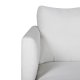 VENTURE DESIGN Zoom U-soffa - beige polyester och svart stl