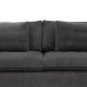 VENTURE DESIGN Durham 3-seters sofa - mrkegr flyel og furu