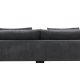 VENTURE DESIGN Durham 3-seters sofa - mrkegr flyel og furu
