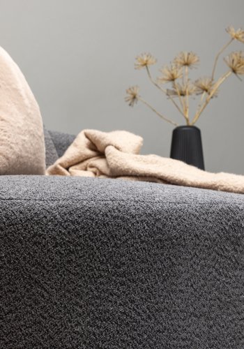 VENTURE DESIGN Kelso lenestol, rund - gr polyester