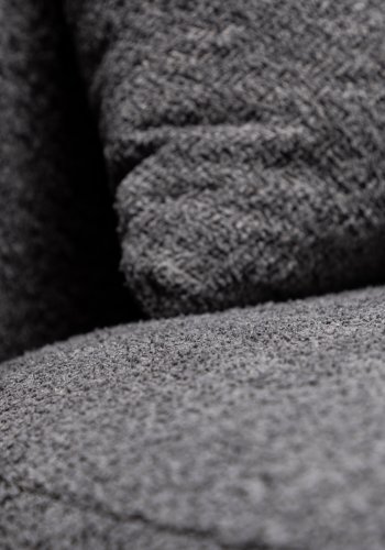 VENTURE DESIGN Kelso lenestol, rund - gr polyester