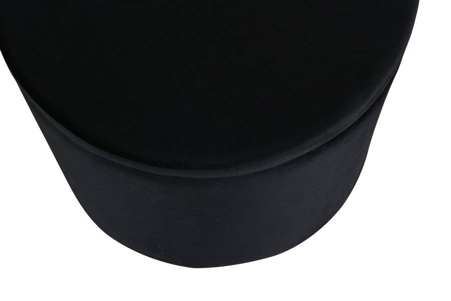 VENTURE DESIGN Dunken Pouf, mit Stauraum, Zylinder – Teddybär-Stoff Polyester (51)